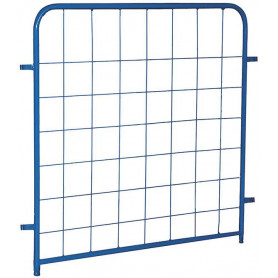 123~Côtés longs pour chariot grillagé pour colis et à étagègres bas