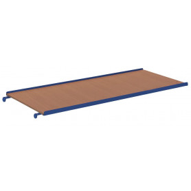 161~Étagères MDF décor hêtre pour chariot à étagères