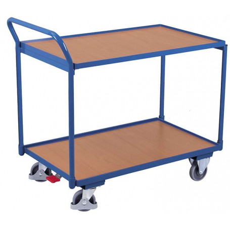 97~Chariot à 2 plateaux