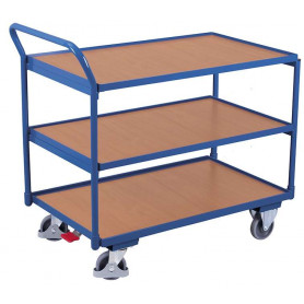 98~Chariot à 3 plateaux