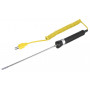 REED R2940 Sonde thermocouple pour l'air/gaz, Type K, -58 à 1 652F (-50 à 900C)