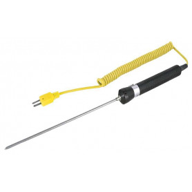 REED R2960 Sonde thermocouple à pointe d'aiguille, Type K, -58 à 1 112 F (-50 à 600C)