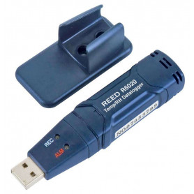 Vert) Enregistreur de données de thermomètre Enregistreur de température  USB polyvalent Enregistreur de température réutilisable, capacité