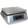 Balance compacte inox, portée de 3 kg à 30 kg, précision de 0.2 g à 2 g