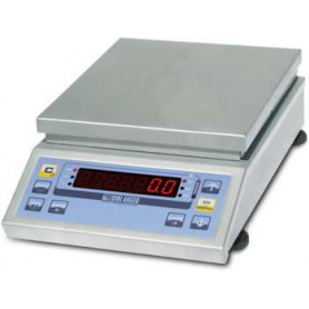 Balance compacte inox, portée de 2 kg à 12 kg, précision de 0.1 g à 2 g