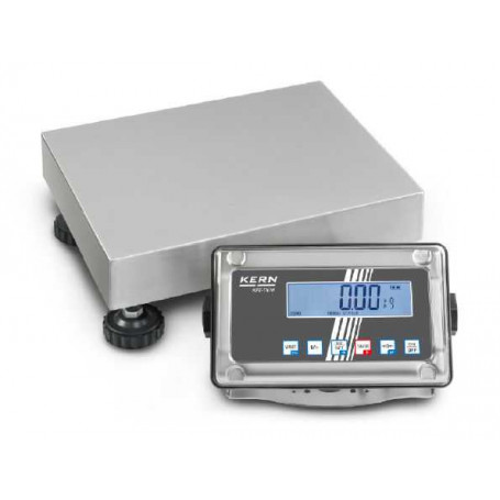 Balance inox avec colonne, portée max. de 6 kg à 300 kg, précision de 2 g à 100 g