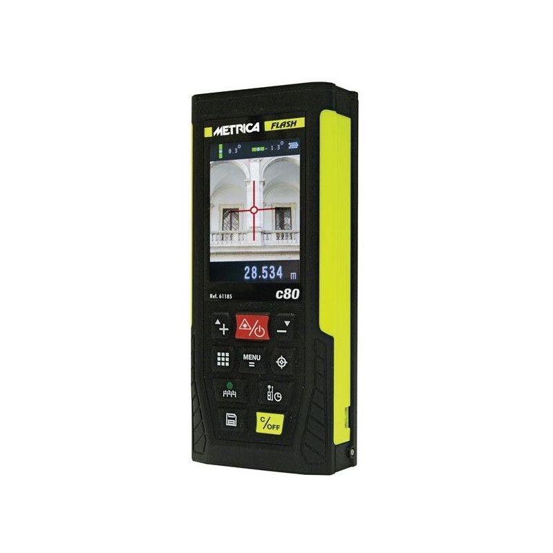 Télémètre Laser 3 En 1 80M - Mètre Ruban Numérique Avec Affichage LCD, à Piles