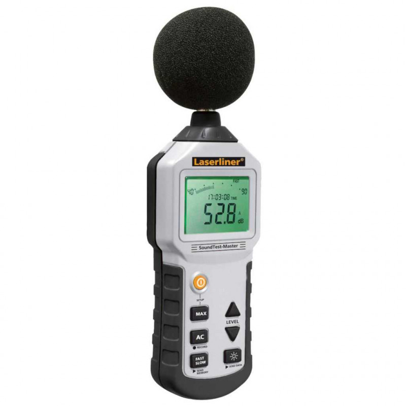 Sonomètre PeakTech 8005 Classe 2 - Mesure Bruit 30-130 DB Avec USB Et Mémoire - Pour Professionnels Et Particuliers