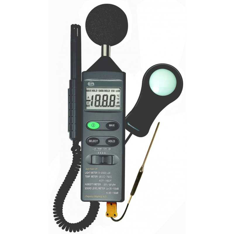 Humidimètre du sol 4 en 1, température numérique des plantes/humidité du  sol/PH-mètre/intensité de la lumière du soleil/humidité de l'environnement