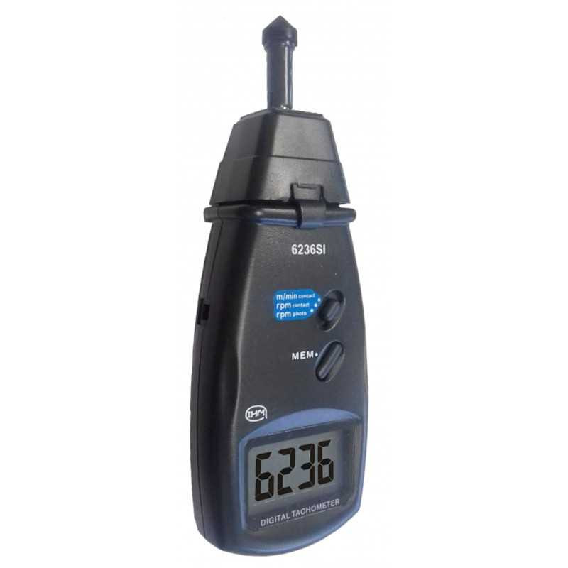 Tachymètre Numérique SMART SENSOR - Mesure Vitesse Rotation 0,5-19999 RPM - LCD Rétroéclairé