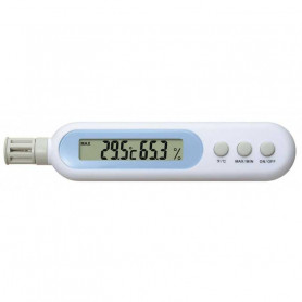 Thermo-hygromètre format stylo, de 20 à 100% RH