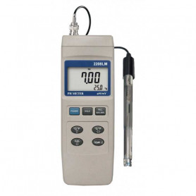 PH-mètre et thermomètre, mesure de pH 0 à pH 14