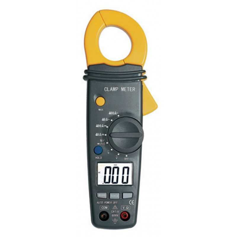 Pince ampèremétrique 400A, tension sans contact — free download