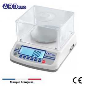 Balance de laboratoire ABDPRO, portée 600g et précision 0.01g