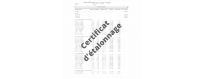 Certificats d'étalonnage COFRAC pour instruments de mesure